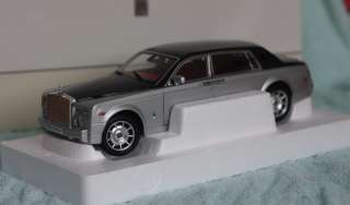 18 Rolls Royce Phantom Black and Silver,Limited of 999 pcs,free 