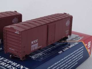 HO Lot 28) of 3 Branchline 40 Boxcars NYC #s 165289 165984 165023 
