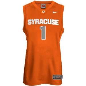   Syracuse Orange #1 Youth Orange Replica Basketball Jersey Sports