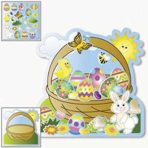  Egg Cellent Make An Easter Basket Sticker Scenes 