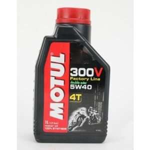 Motul Lubricants 836011 300V Synthetic 5W40 Motor Oil 1 Liter (ea) for 