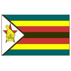  Zimbabwe 6 x 10 Nylon Flag Patio, Lawn & Garden