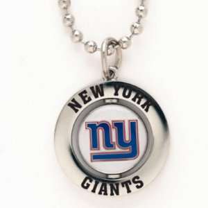  NEW YORK GIANTS OFFICIAL LOGO MEDALLION NECKLACE Sports 