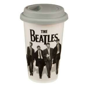  Vandor The Beatles 12 Ounce Double Wall Ceramic Travel Mug 