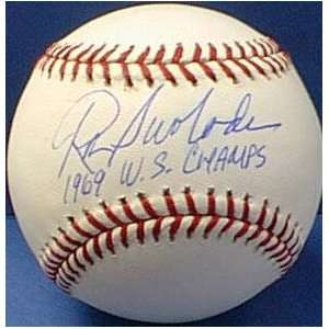  Ron Swoboda Autographed Baseball