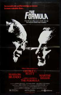 George C. Scott, Marlon Brando. Very good condition; pinholes in the 