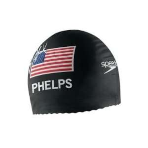  Michael Phelps Signed USA Swim Cap Beijing 08 Sports 
