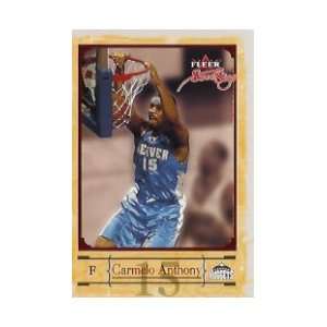  2004 05 Fleer Sweet Sigs #22 Carmelo Anthony Sports 