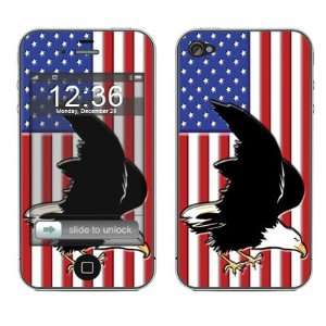  System Skins American Flag 2 Skin Decal for Apple iPhone 