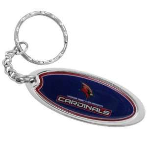  NCAA Saginaw Valley State Cardinals Domed Oval Keychain 