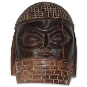  Ivoirian wood mask, Bundu King Ife