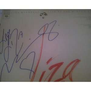  Autographed Liza Minnelli Live At The Winter Garden Record 