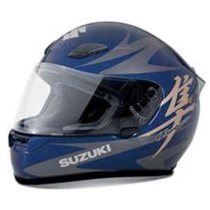  Suzuki 2008 Hayabusa Full Face Helmet XX Large  Blue 