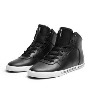 Supra CUTTLER Mens Sneakers in Black Action/White S35020  