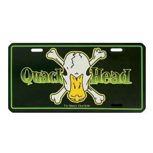  RNT Quackhead Logo License Plate