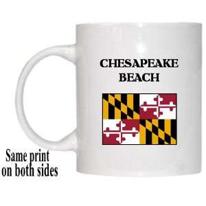   US State Flag   CHESAPEAKE BEACH, Maryland (MD) Mug 