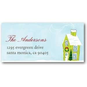  Holiday Return Address Labels   Merry Home By Studio 