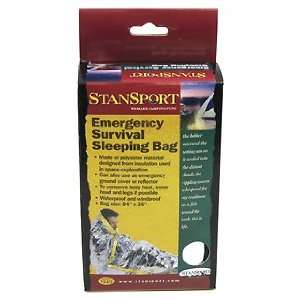 Stansport (Rectangular Sleeping Bag)   Emergency Survival Sleeping Bag