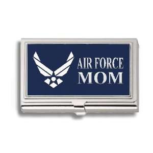  US Air Force Mom Business Card Holder Metal Case Office 