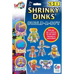  3 D Shrinky Dinks Build a Bot Toys & Games