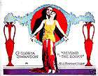 Beyond the rocks Gloria Swanson vintage movie poster