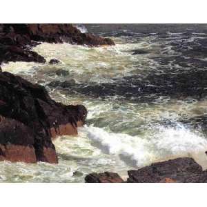 Oil painting reproduction size 24x36 Inch, painting name Rough Surf 
