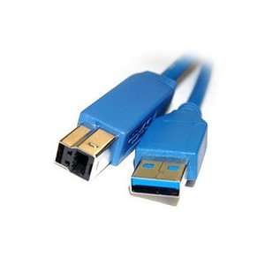  USB 3.0 SuperSpeed CABLE   Type A Male to Type B Male   3 