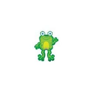  36 Happy Green Frog SuperShape   Mylar Balloon Foil 