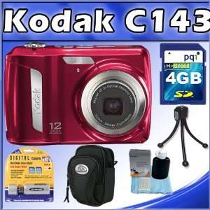  Kodak EasyShare C143 12MP Digital Camera w/ 3X Optical 