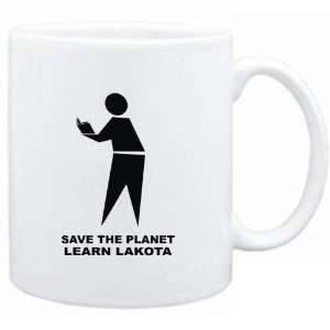   White  save the planet learn Lakota  Languages