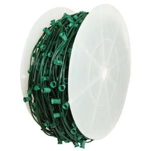 C9 Stringer   1000 Foot   1000 Sockets   12 in. Spacing   Green Wire 