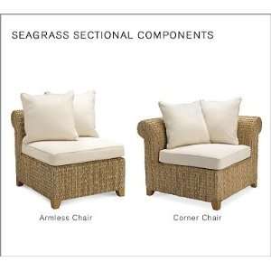  Pottery Barn Seagrass 5 Piece Sectional