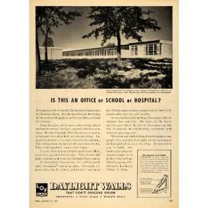  1951 Ad Daylight Walls Sunnyslope Sanatorium Ottumwa 