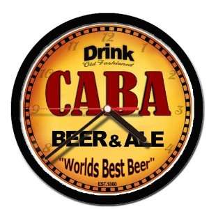  CABA beer and ale cerveza wall clock 