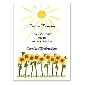  Sunflowers Party Invitation
