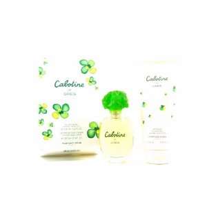 Cabotine Perfume for Women 2pc Set Eau De Toilette Spray 3.4 Oz, Body 