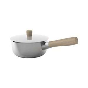  Alessi Shiba Saucepan with Wood Handle 4.1 4.75 inches 7 