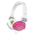Panasonic DJ Style Over the head Headphones Street Model White/Pink RP 