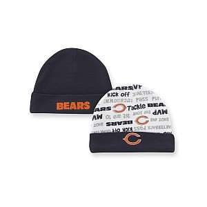  Gerber Chicago Bears Newborn Team Color Caps   2 Pack 0 6 