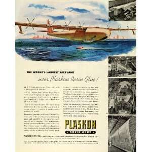   Spruce Goose Flying Boat Aircraft   Original Print Ad