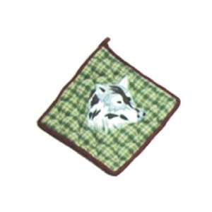  ZT Applique II Theme Call of the Wild Pot Holder 8x8 