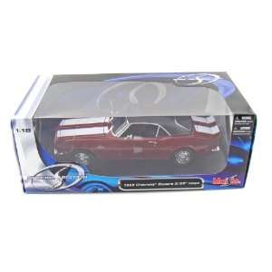  1968 Chevy Camaro SS 396 Z/28 1/18 Burgundy Toys & Games