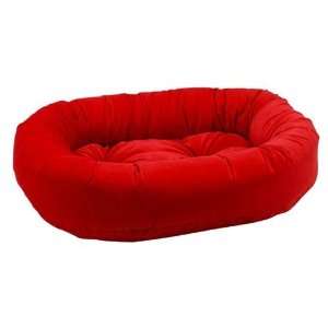    Bowsers Pet Products 11328 Donut Bed   Candy Cane Red