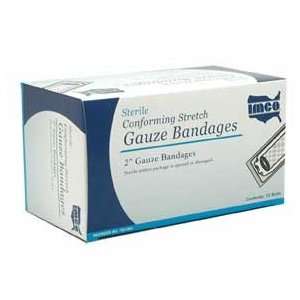  Gauze Roll Bandage Sterile Stretch 2 12/pkg Health 