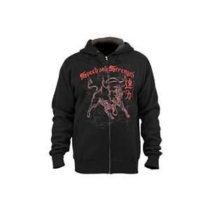  SPEED & STRENGTH OFF THE CHAIN HOODY (SMALL) (BLACK 