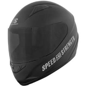 Speed And Strength SS1500 Off The Chain Matte Black Full Face Helmet 