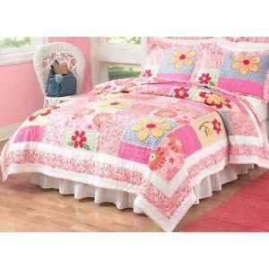  Olivia Twin Quilt with Pillow Sham