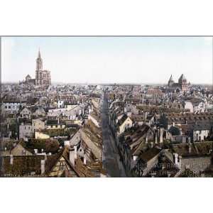  Strasbourg, c1900   24x36 Poster 