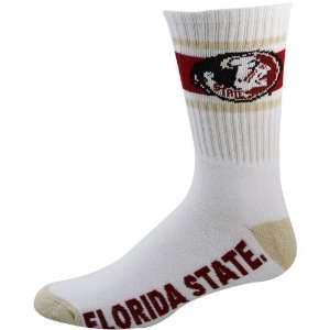   State Seminoles (FSU) Striped Cushion Crew Socks