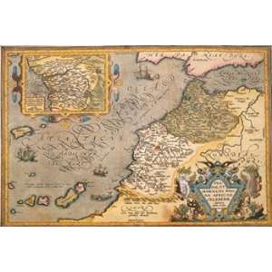   Africa   Poster by Abraham Ortelius (18x12)